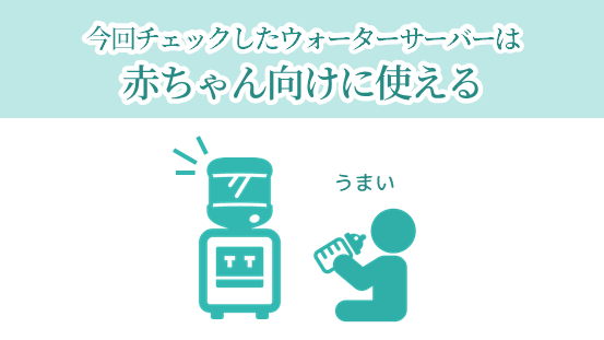 ウォーターサーバーはミルク作りの時間短縮につながる