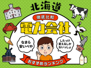 北海道で電気を安く！おすすめの新電力会社11社を比較してランキング｜家族・1人暮らし向けプランも紹介