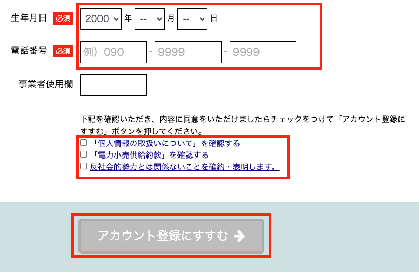 シンエナジー申し込み手順006