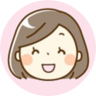 女性の満足そうに喜んでいるアイコン