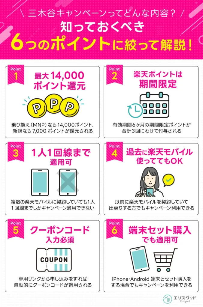 三木谷キャンペーンってどんな内容?知っておくべき6つのポイントに絞って解説!