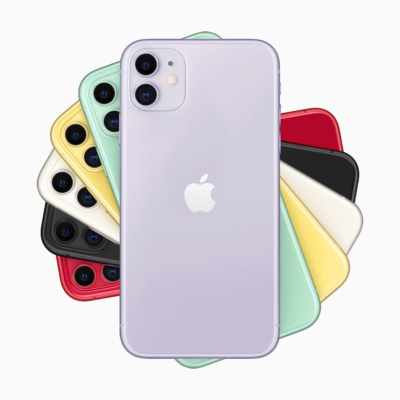 Apple Store公式のiPhone 11標準モデル画像
