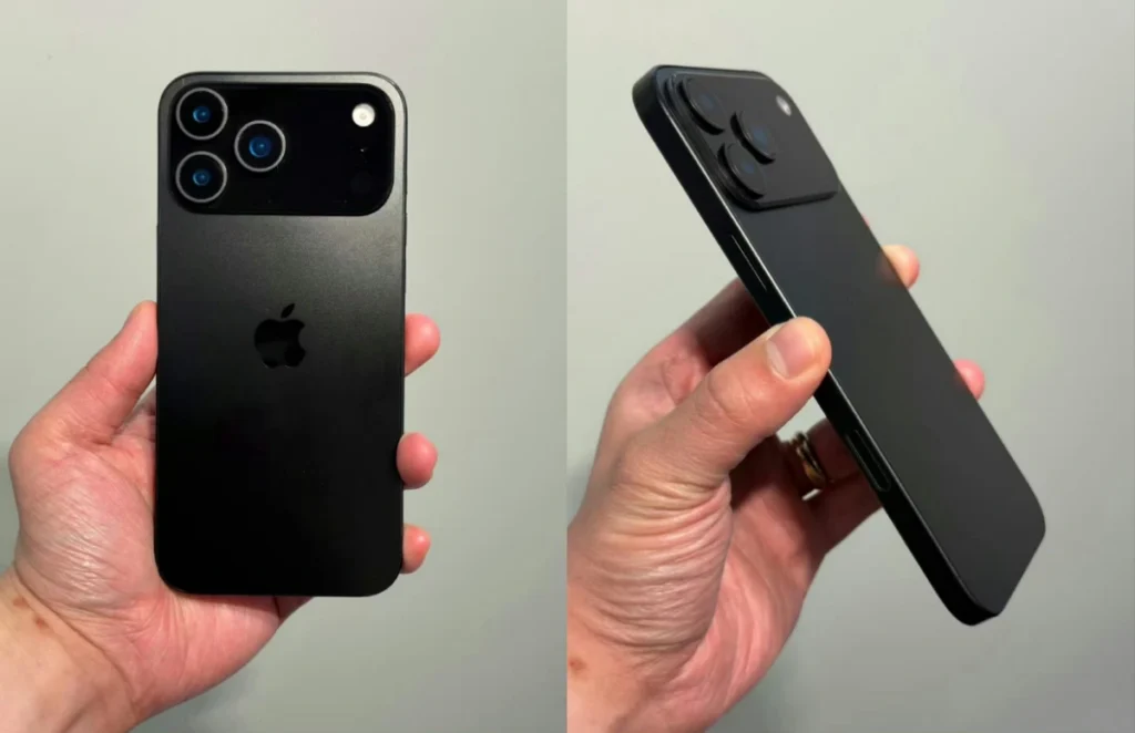 Majin BuがXに投稿したiPhone 17 Proのダミーモデル画像